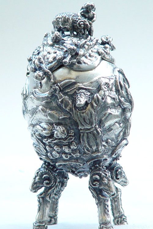 Abraham Sterling Silver Egg