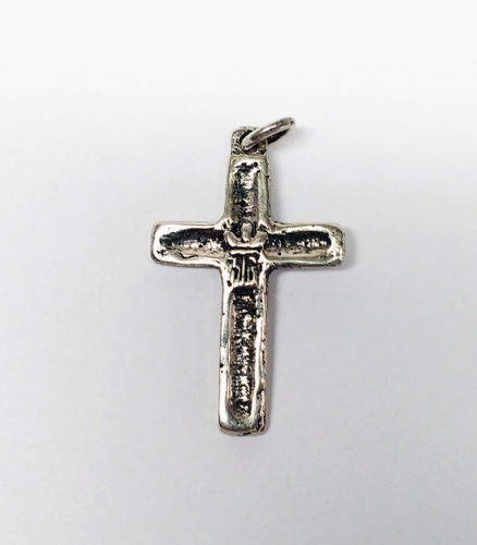 Cross With Jesus Sterling Silver Pendant 2
