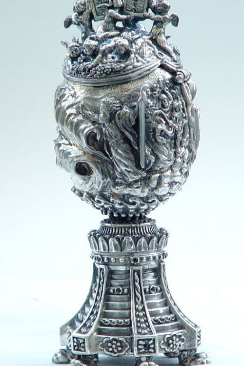 Moisey Sterling Silver Egg