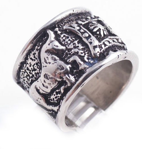 Ox Erebuni V1 Sterling Silver Ring