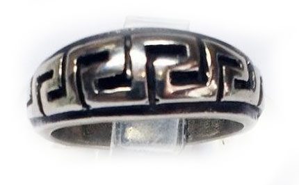 Ancient Design Silver Ring V6