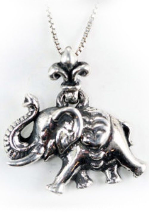 Walking Elephant Pendant