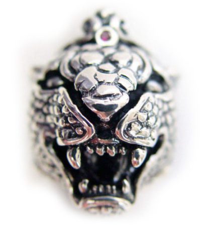 King Jaguar Sterling Silver Ring