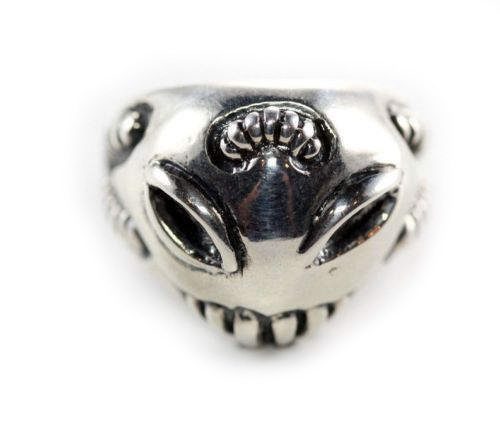 Sterling Silver Alien Ring
