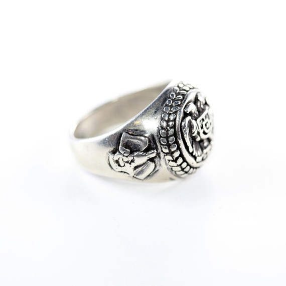Armenian Coat of Arms Sterling Silver Ring 4