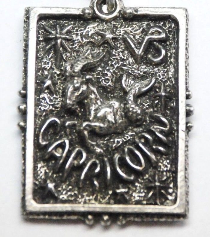 Capricorn Keychain