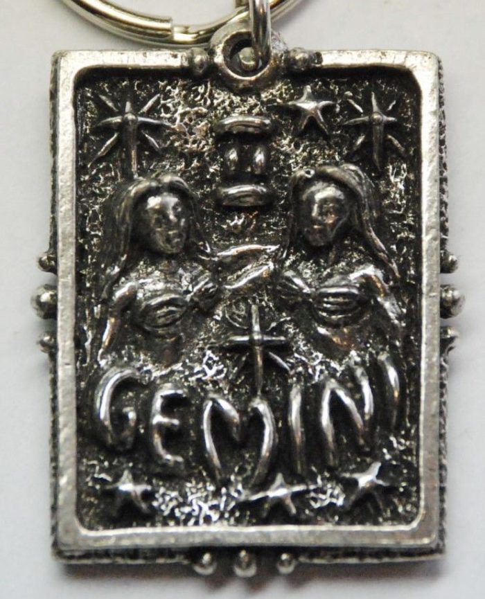Gemini Keychain