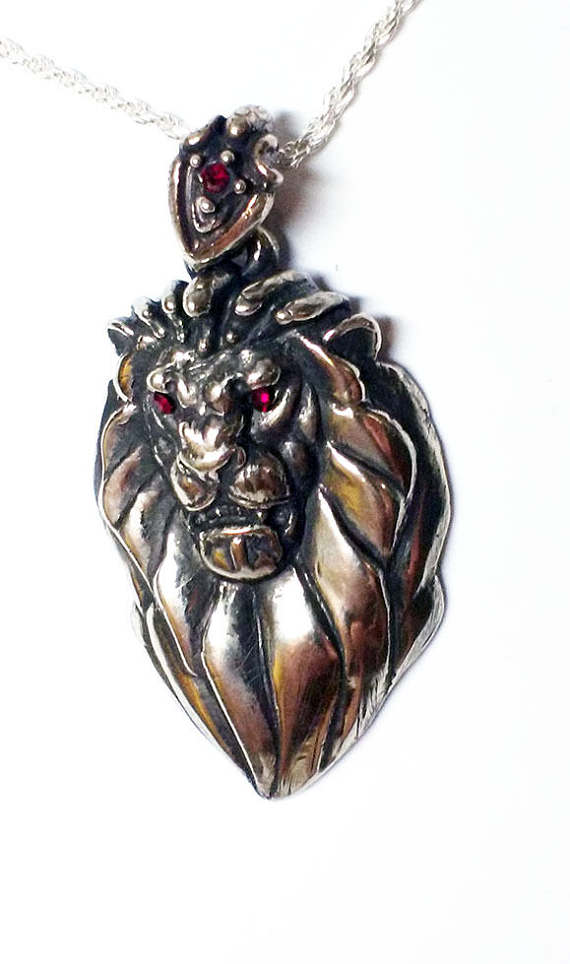 Lion Silver Pendant V3 2