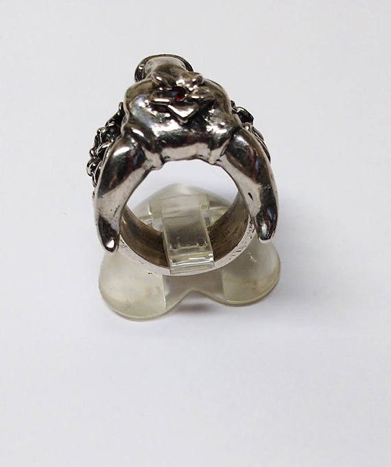 Ox Silver Ring 4