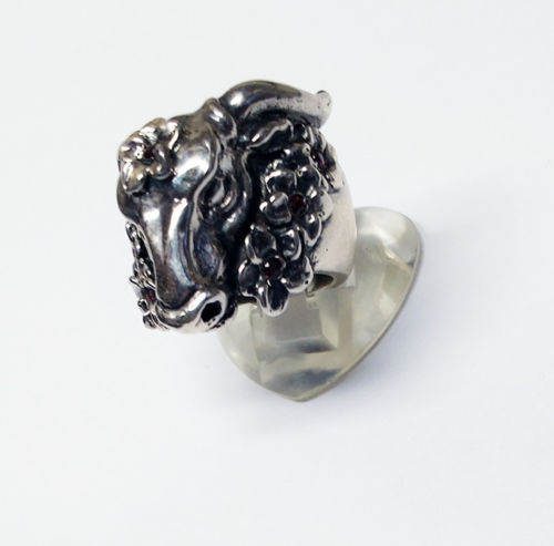Ox Silver Ring 5
