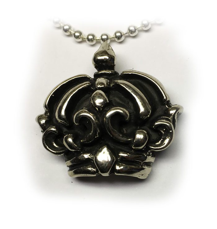 Crown Sterling Silver Pendant