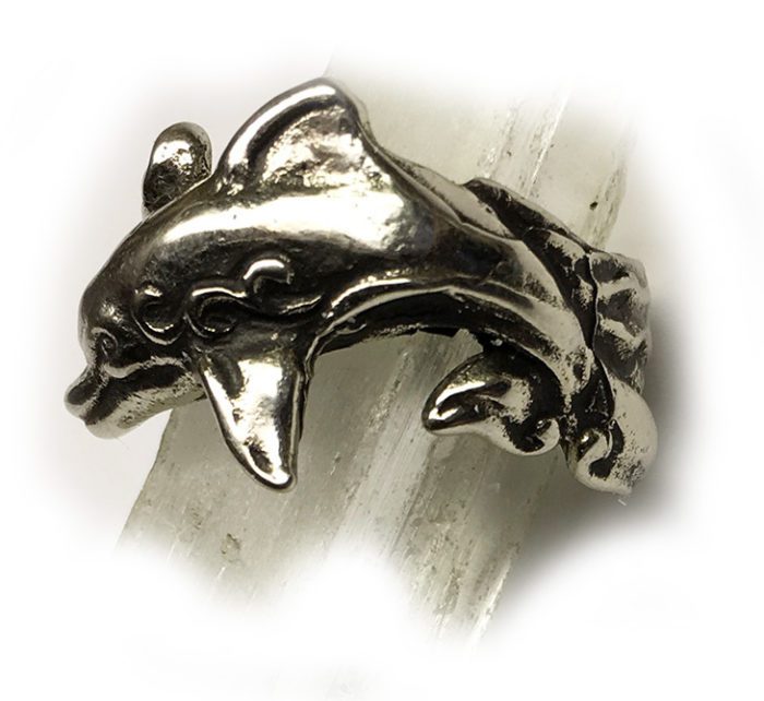 Dolphin Sterling Silver Ring