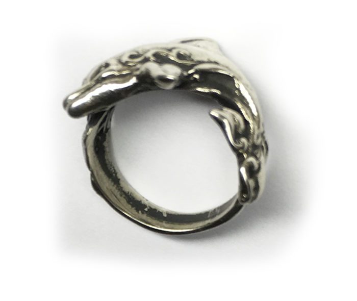Dolphin Sterling Silver Ring 4
