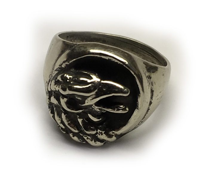 Eagle Sterling Silver Ring 6