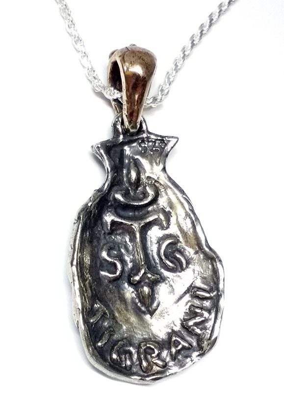 Before Marriage, After Marriage Silver Pendant 2