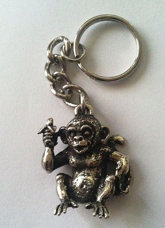 Monkey Keychain