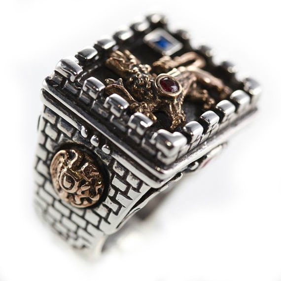 Armenian Kingdom Sterling Silver Ring