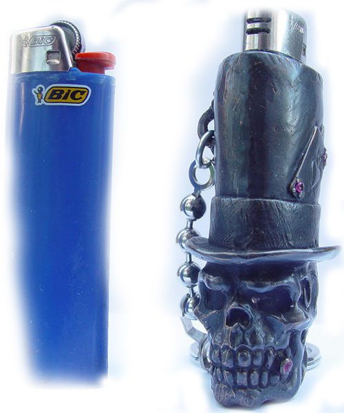 Mr. Skull Lighter Case