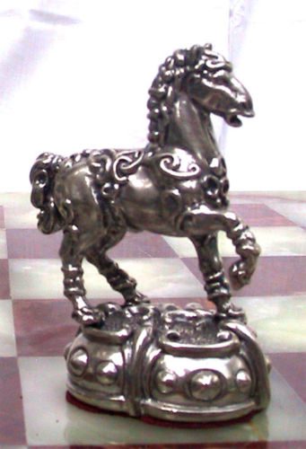 Tigrani “Animal Kingdom” Sterling Silver Chess set 8