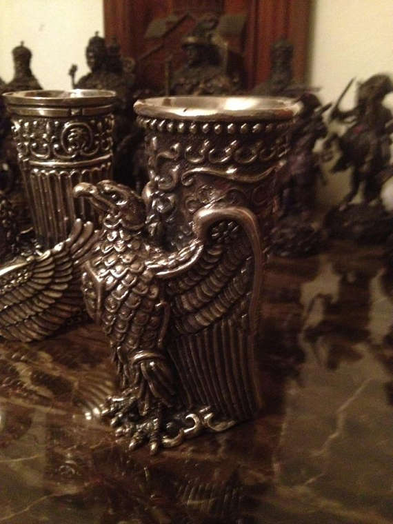 Sterling Silver Eagle Cup 4