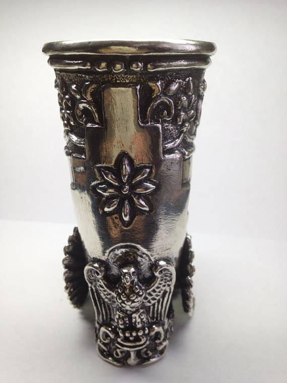 Sterling Silver Lion Cup 3