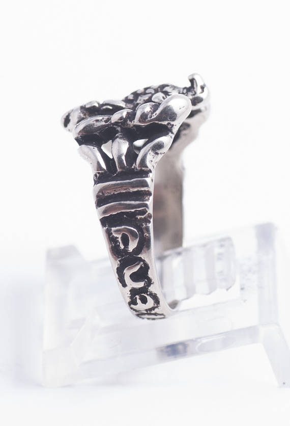 Bagratuni Dynasty V2 Small Sterling Silver Ring 5