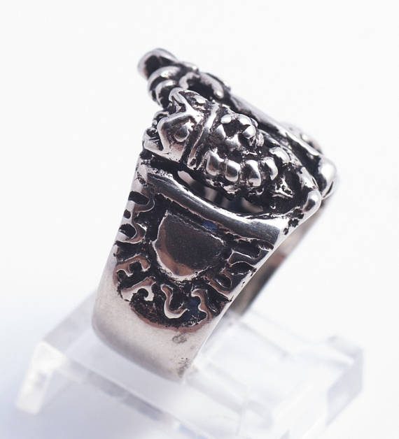 Roubinian Dynasty V3 Sterling Silver Ring 5