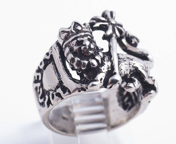 Roubinian Dynasty V3 Sterling Silver Ring 4