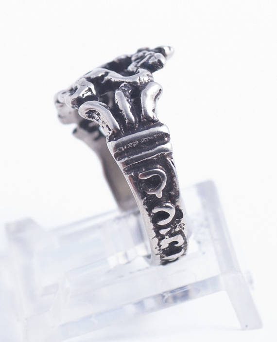 Roubinian Dynasty V2 Small Sterling Silver Ring 5