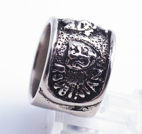 Roubinian Dynasty V1 Sterling Silver Ring 5