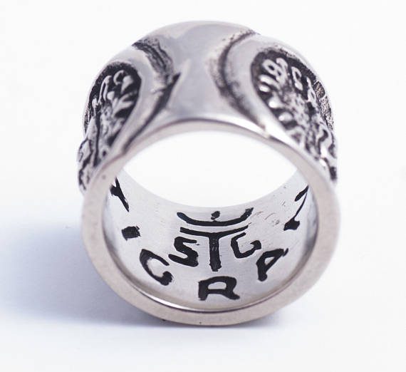 Roubinian Dynasty V1 Sterling Silver Ring 3