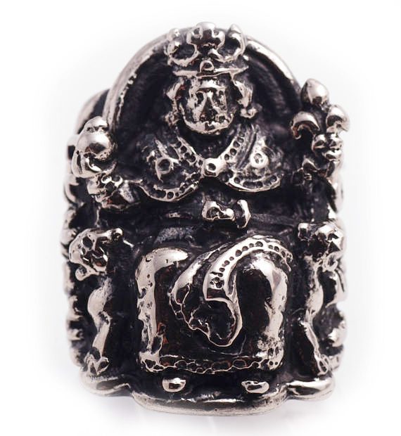 King Levon V3 Sterling Silver Ring