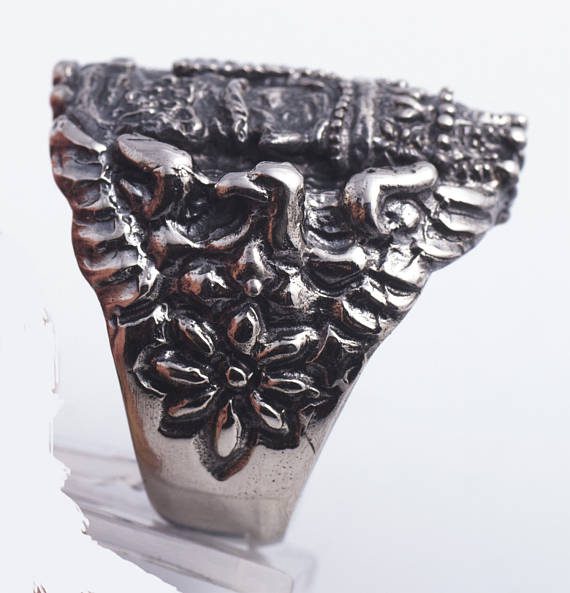 King Artashes Sterling Silver Ring 2