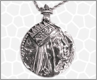 Tigran The Great Silver Pendant