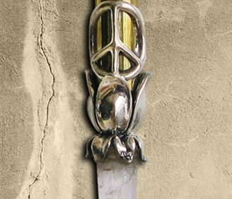 Crystal Lotus – Bullets 4 Peace Pendant