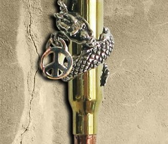 Peaceful Dragon – Bullets 4 Peace Pendant