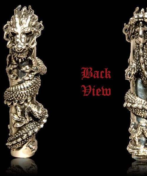 Dragon Cologne Flask Atomizer With Ruby Eyes