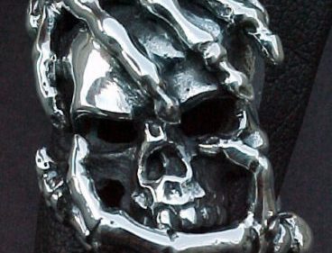 Skull Death’s Grip Ring