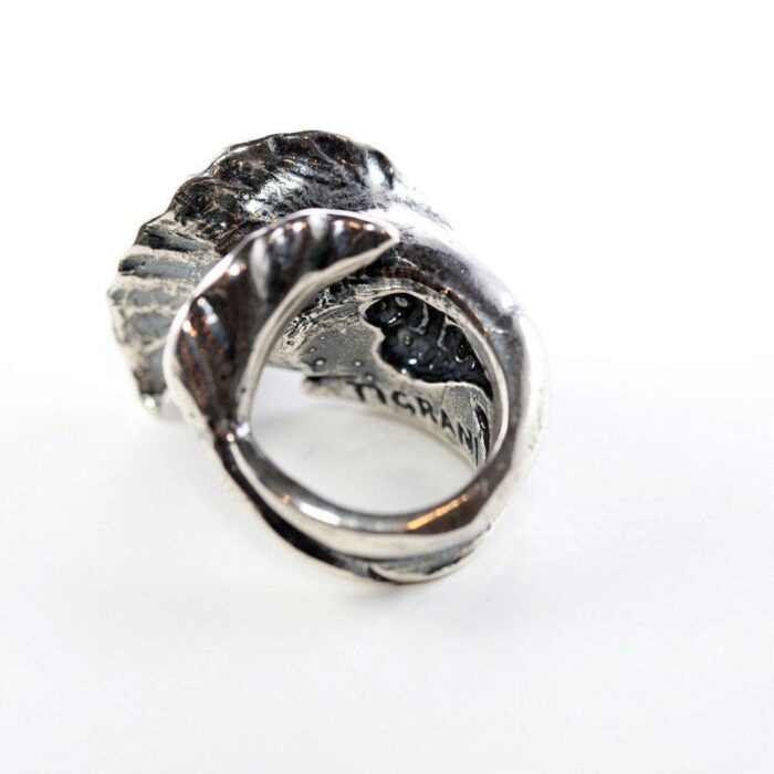 Calla Lily Sterling Silver Ring 2