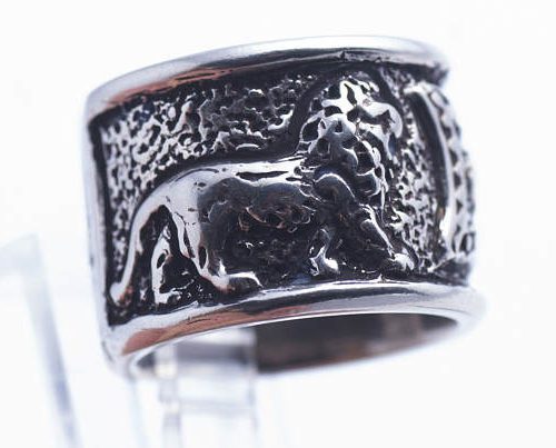 Lion Erebuni V2 Sterling Silver Ring