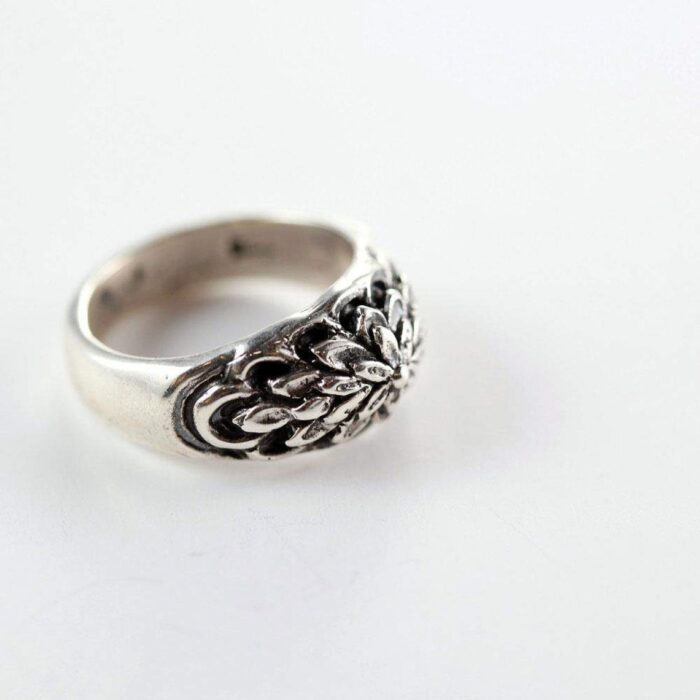 Sterling Silver Blossom Ring 2