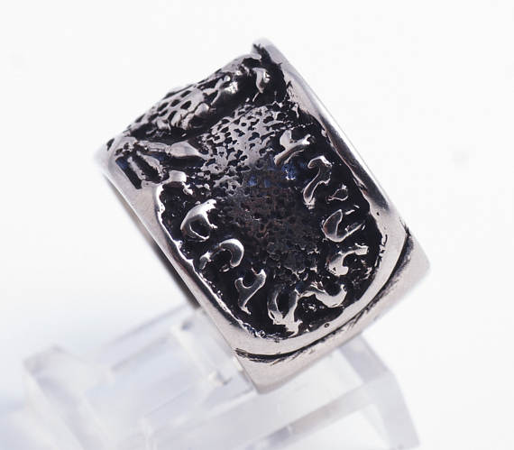 Yervandouny Dynasty V1 Small Sterling Silver Ring 2