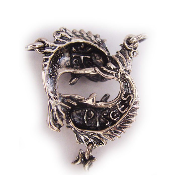 Pisces “February 19 – March 20” Silver Pendant 4