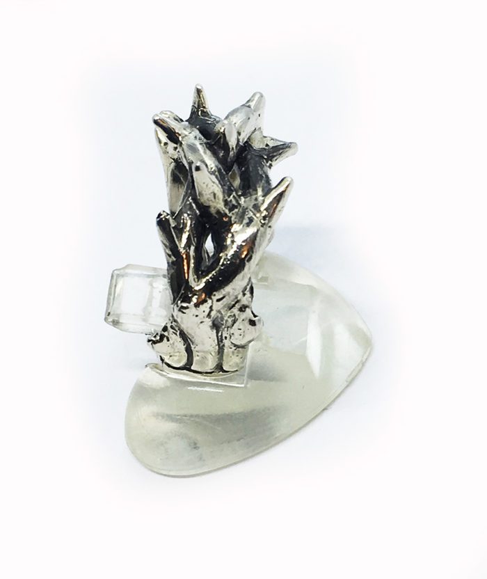 Crown of Thorns Silver Ring V2 2