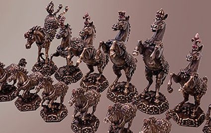 Arabian Horses Chess Set 3
