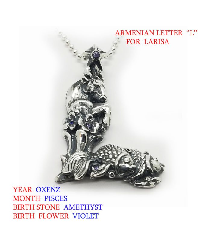Larisa Custom Zodiac Pendant