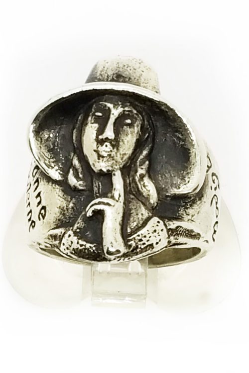 Amedeo Modigliani Silver Ring