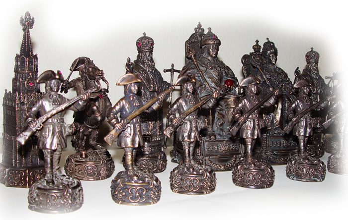 Russian Historical Chess Set