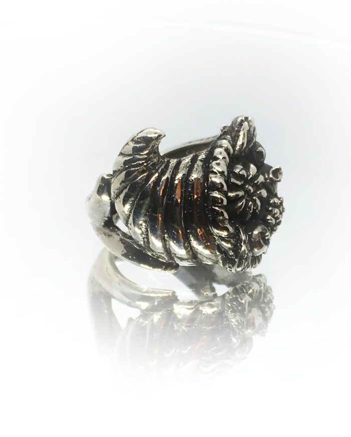 Thanksgiving Sterling Silver Ring 4