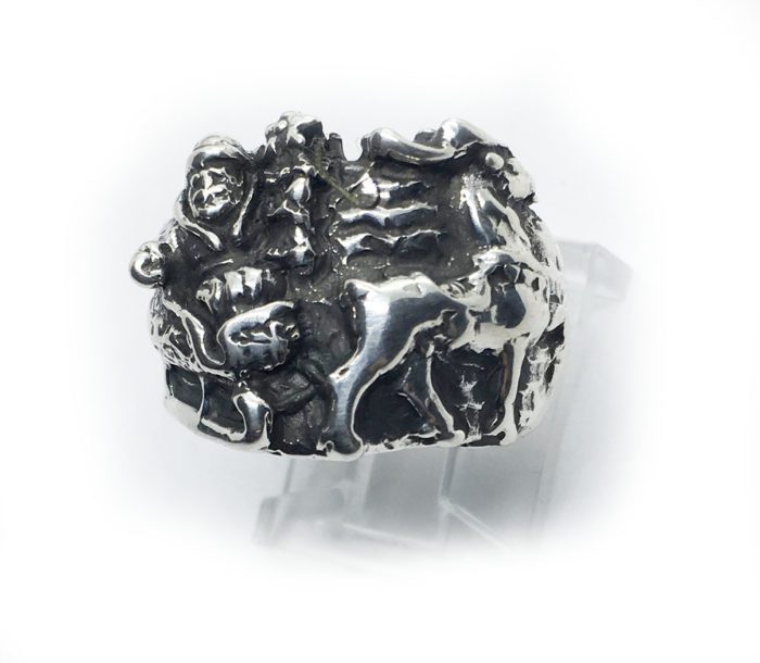 Christmas Sterling Silver Ring